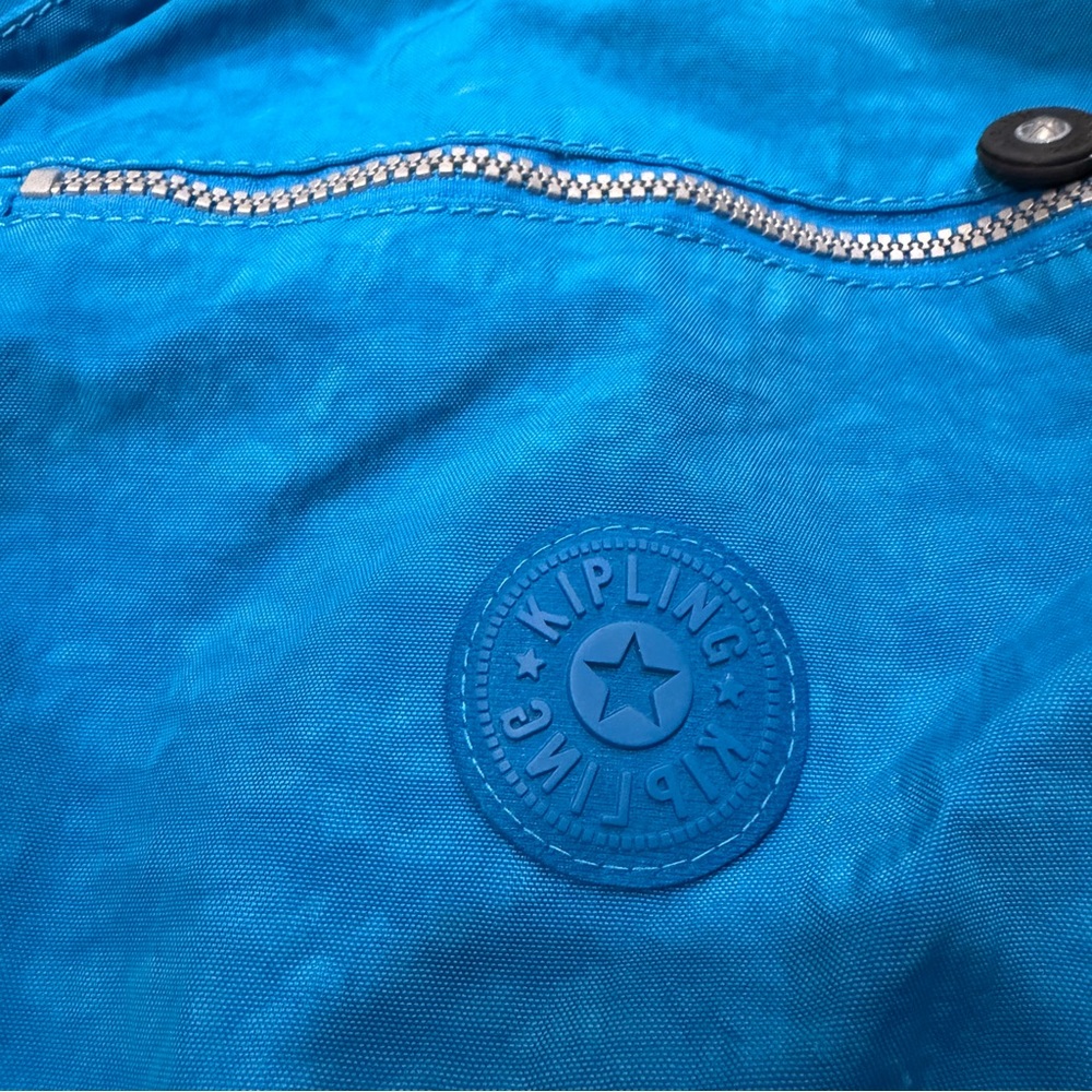 Kipling Blue Backpack Missing The Little Toy Atta… - image 7
